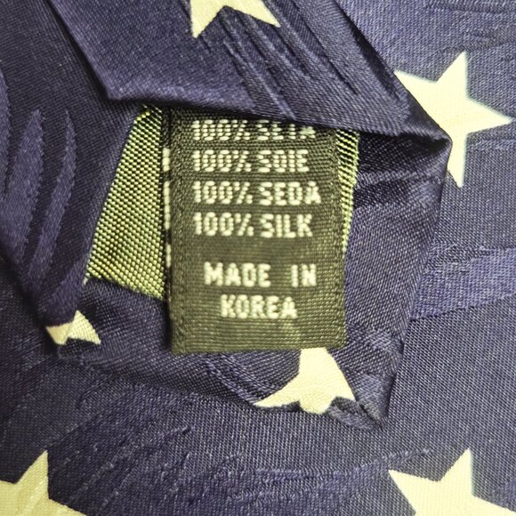 Valerio Garati ~ Flag Print Necktie ~ Excellent Condition - Picture 4 of 6